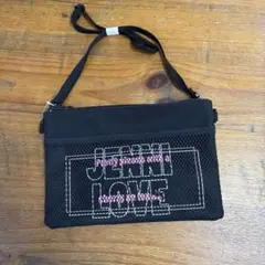 【新品】JENNI LOVE サコッシュ　ショルダーバッグ　ブラック