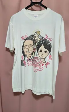 UnitedAthle　Tシャツ　HAPPY　Weding サイズM
