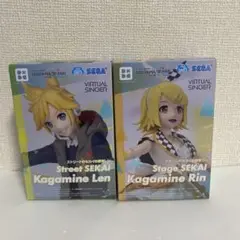 ストリートのセカイの鏡音レン ステージのセカイの鏡音リン フィギュア