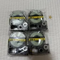 テプラ TEPRA PRO テープカートリッジ 18mm SC18Y 黄
