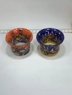 ドイツ キャンドルホルダー2個セット