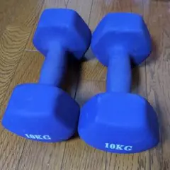 10KG 紫ダンベル