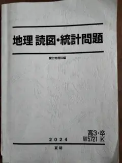 駿台】『通期地理岡田了一郎先生オリジナルプリント』
