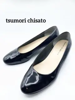 tsumori chisato ツモリ チサト エナメルレザーパンプス