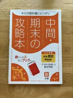 【未使用に近い】 地理 中間・期末の攻略本 東京書籍版 中学生