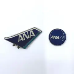 【ANA】ロゴ入り ゴルフマーカー＆クリップコレクション ゴルフ用品
