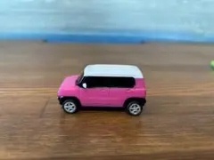 アオシマ　1/48 スズキ ハスラー プルバックカー　ミニカー　No.874