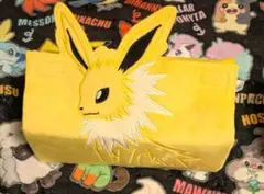 ポケモン　サンダース　ティッシュボックスカバー