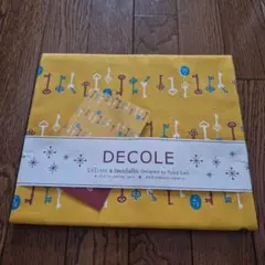 DECOLE 鍵デザイン コットン生地 約110cm x 1m