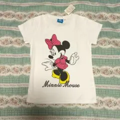 【新品】Disney Jeans ミニーマウス Tシャツ 140