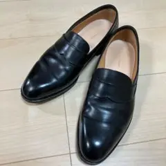 【美品】カルマンソロジー　ローファー　OPERA UK8.5 ブラック