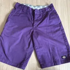 紫 ディッキーズ　Dickies バックポケット付き