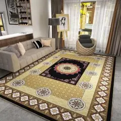 カーペット160x230cm ラグマット北欧 ラグ 洗える 抗菌防臭 #b16