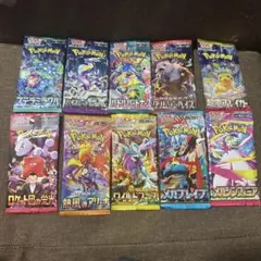 ポケモンカード サーチ済みパック 10パック バラエティセット⑤