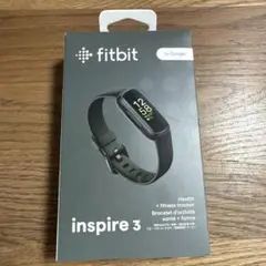 Fitbit Inspire 3 ブラック 活動量計本体