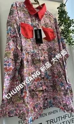 CHUBBYGANG チャビーギャング サーカス柄シャツワンピ☆新品 大特価