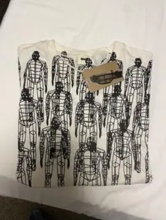 BIO OVERPRINTED TEE HUMAN (Natural)