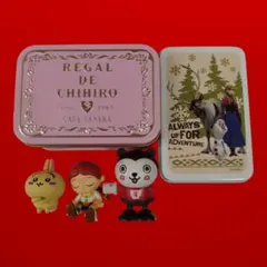 【ディズニー】キャラクター フィギュアなど【空き缶】5点