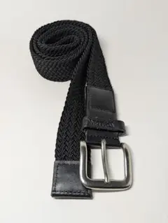 【美品】スポルディング　編み込みゴム素材 ストレッチベルト