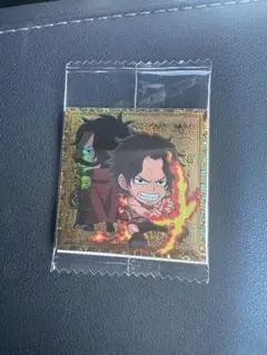 ワンピース ウエハース シール エース/ロジャー パラレル