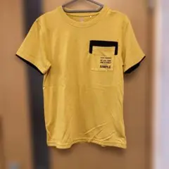 イエローポケットTシャツ