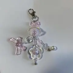 クラゲチャーム キーホルダー