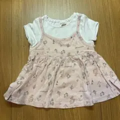 ドキンちゃんとコキンちゃん　ピンクTシャツ 95cm