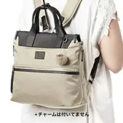 【美品】カナナプロジェクト リュック 軽量　サンドベージュ　高機能　PJ-14