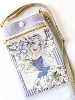 C29　大きめスマホポーチ　スマホポシェット