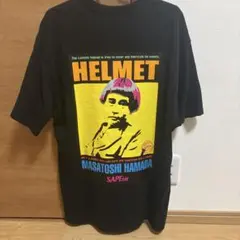 sapeur サプール　浜田　ヘルメット　tシャツ　一生笑い