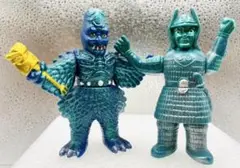 大映特撮シリーズ　ダイモン　大魔神　ミニソフビ　2体セット