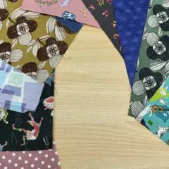 ★A94★ カットクロス/プリント生地/国産/25cm×25cm/10点