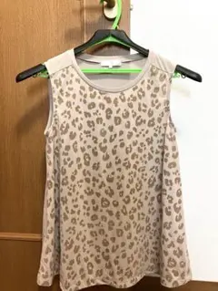 自由区　38 トップス　レオパ　タンクトップ　インナー