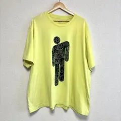 ビリーアイリッシュ　ユニクロTシャツ　黄緑　4XL