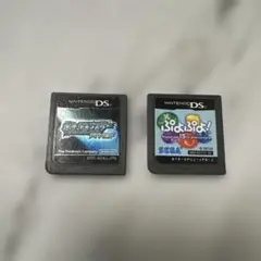 【ジャンク品】　DSソフト　ポケットモンスターダイヤモンド　ぷよぷよ！
