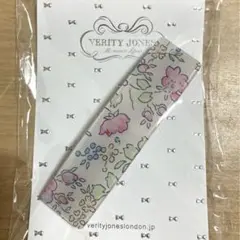 新品未使用　verity jones バレッタ　リバティ