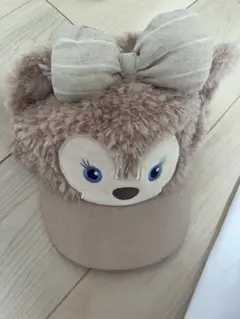 ディズニーキャラクター キャップ ベージュ