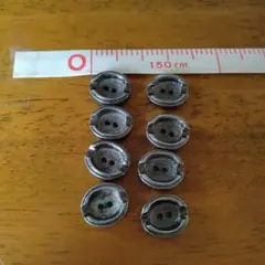 ボタン　8個　アンティーク　昭和レトロ　　ビンテージ