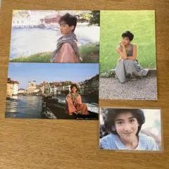 岡田有希子　ポストカード　おまけ