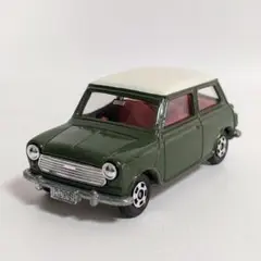 TOMICA トミカ ミニクーパー 緑/白屋根