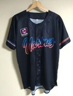 【美品】千葉ロッテマリーンズ　2023　サマーウィーク　BSW　ユニフォーム　黒
