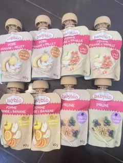 オーガニックベビー飲料 8個各種フレーバー