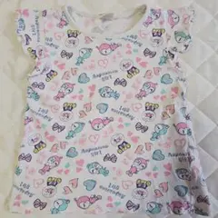アンパンマン Tシャツ 110cm しまむら コキンちゃんドキン ピンク フリル