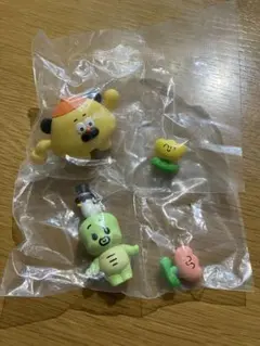 おひげのポン　フィギュアコレクション　ガチャガチャ　2点セット