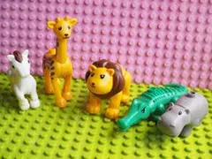 動物セット　アンパンマンブロックラボ レゴデュプロ互換品