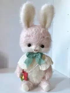 人気作家様　ピンク　ウサギ　ぬいぐるみ