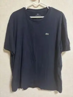 LACOSTE ネイビー 半袖Tシャツ