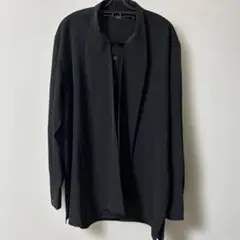 NOT CONVENTIONAL ribbon collar shirt