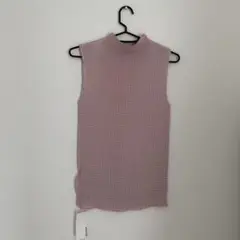 ノースリーブ　プリーツ