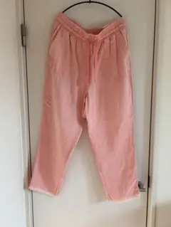 ZARA ピンク カジュアルパンツ Lサイズ